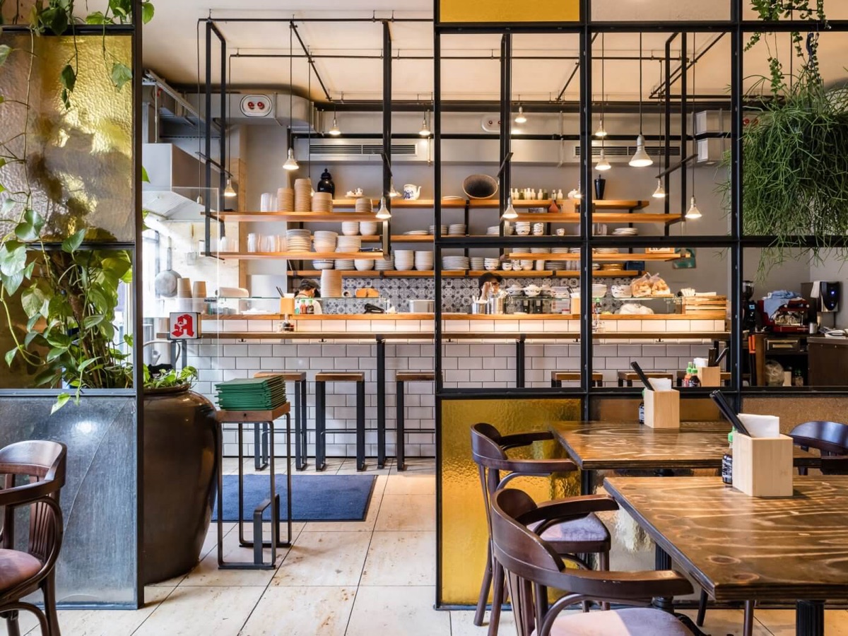 Cafés und Einzelhandel im unmittelbaren Wohnumfeld